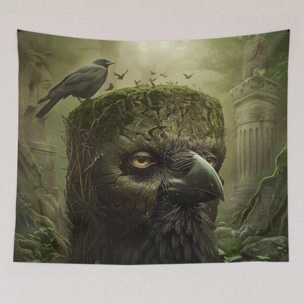 Item preview, Gothic Raven Stone designed and sold by Gypsykiss.