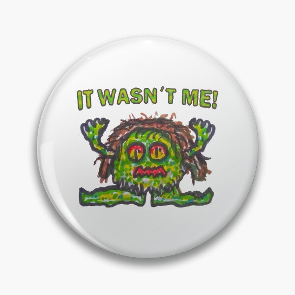 Item preview, Not guilty gremlin funny hand drawn illustration designed and sold by DFLC Prints.