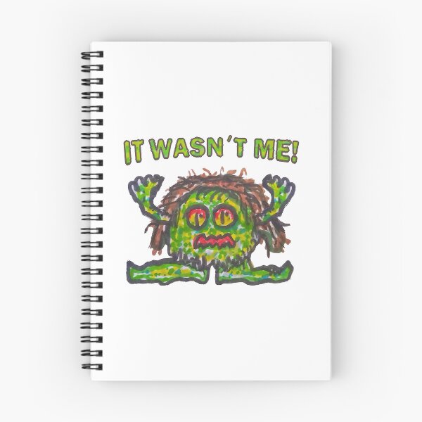 Item preview, Not guilty gremlin funny hand drawn illustration designed and sold by DFLC Prints.