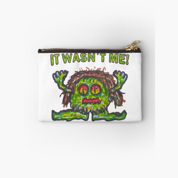 Item preview, Not guilty gremlin funny hand drawn illustration designed and sold by DFLC Prints.