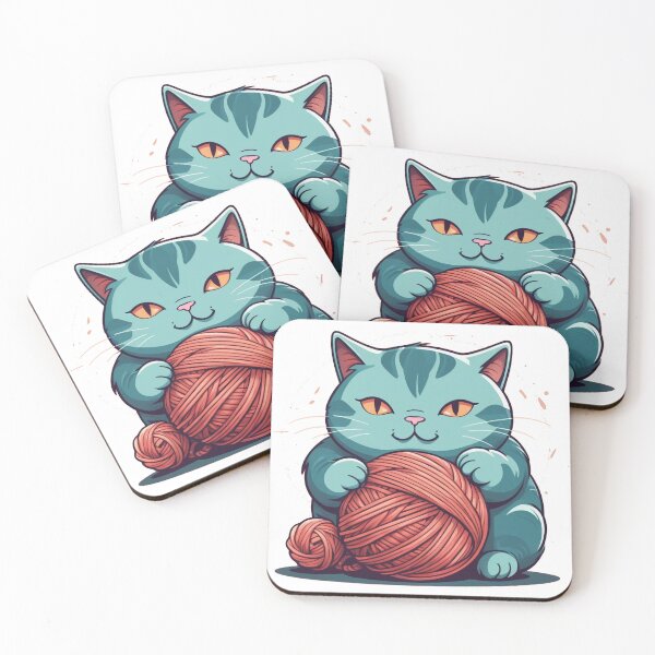 Item preview, Cute Chubby Cat - Adorable and Cheerful Pet Illustration designed and sold by Icenutikul1122.