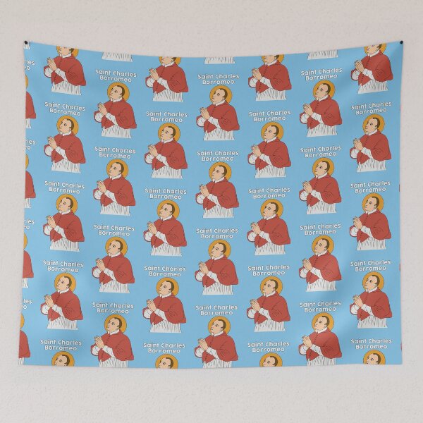 Item preview, Saint Charles Borromeo designed and sold by elviamontemayor.