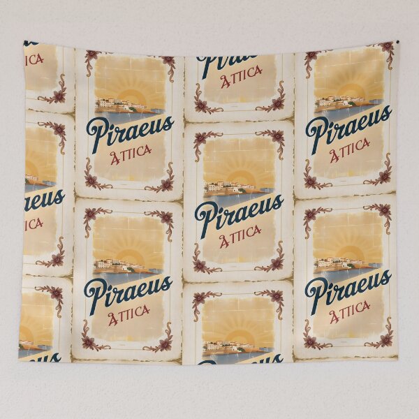Item preview, Piraeus Attica Greece Postcard Vintage Retro Travel Vintage designed and sold by TravelPostcardGems.
