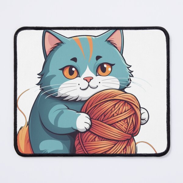 Item preview, Cute Chubby Cat - Adorable and Cheerful Pet Illustration designed and sold by Icenutikul1122.