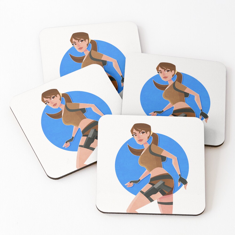 Item preview, Coasters (Set of 4) designed and sold by RikDrawsThings.