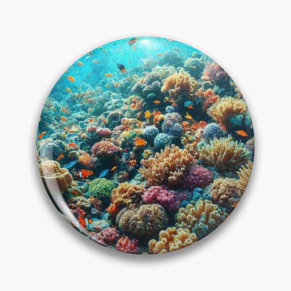 Item preview, Vibrant Coral Reef Ocean Scene Phone Case, Underwater Marine Life Art Phone Cover, Colorful Fish and Coral Design for iPhone, Samsung Galaxy designed and sold by thekop123shop.