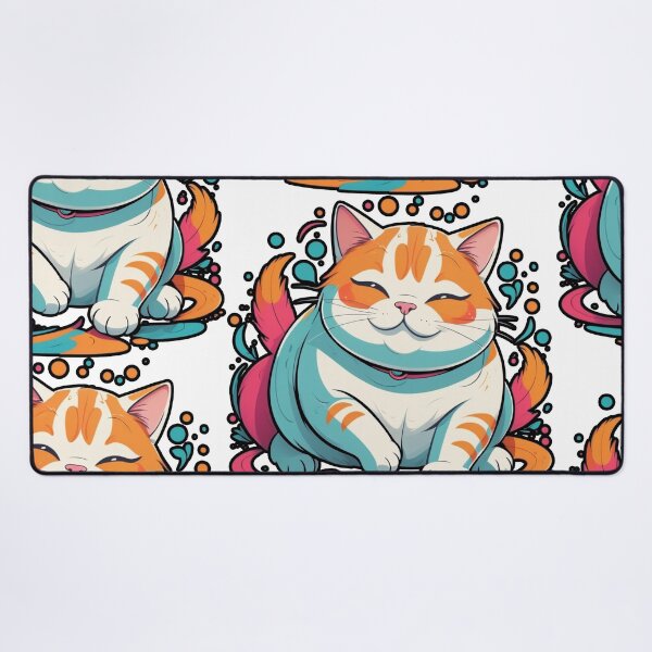 Item preview, Cute Chubby Cat - Adorable and Cheerful Pet Illustration designed and sold by Icenutikul1122.