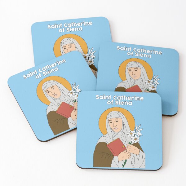 Item preview, Saint Catherine of Siena designed and sold by elviamontemayor.