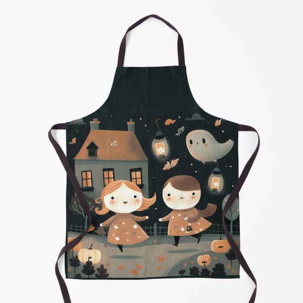 Item preview, Halloween Night – Kids and Ghost designed and sold by WintBloom.