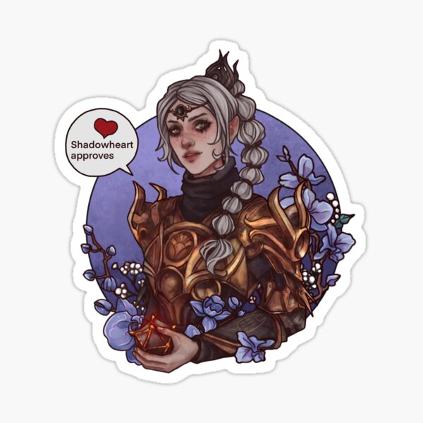 Item preview, Shadowheart approves designed and sold by keyvei.