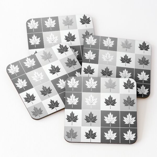 Item preview, A sleek, modern checkerboard pattern design with black and white maple. designed and sold by HEMRO.