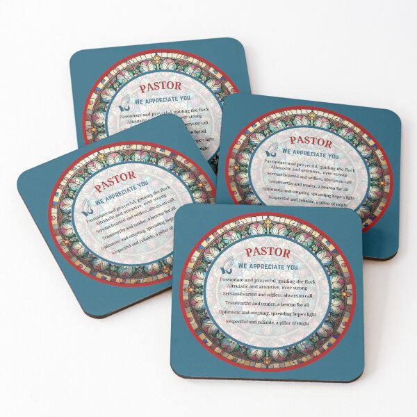 Item preview, Pastor POEM Appreciation Gift - Stained Glass - Ordination Anniversary Birthday Christmas Retirement designed and sold by Heritage Hive Studio.