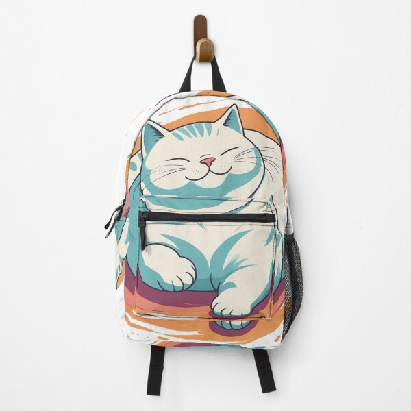 Item preview, Cute Chubby Cat - Adorable and Cheerful Pet Illustration designed and sold by Icenutikul1122.