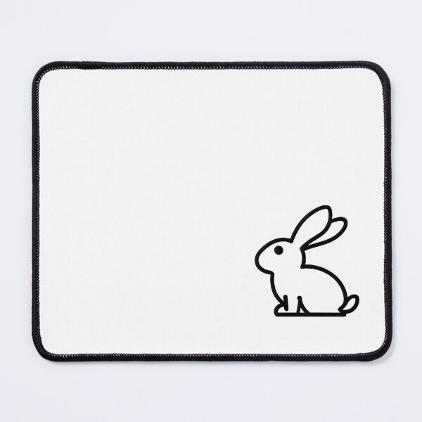 Item preview, Minimal Bunny Design – Sophisticated Black Line Art Rabbit designed and sold by UniGift.