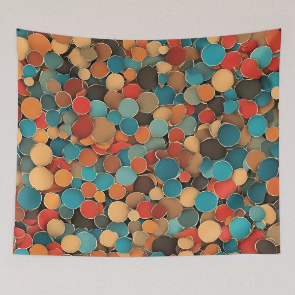 Item preview, Playful circle paper pattern designed and sold by Have Mercy.