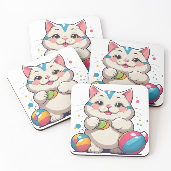 Item preview, Cute Chubby Cat - Adorable and Cheerful Pet Illustration designed and sold by Icenutikul1122.