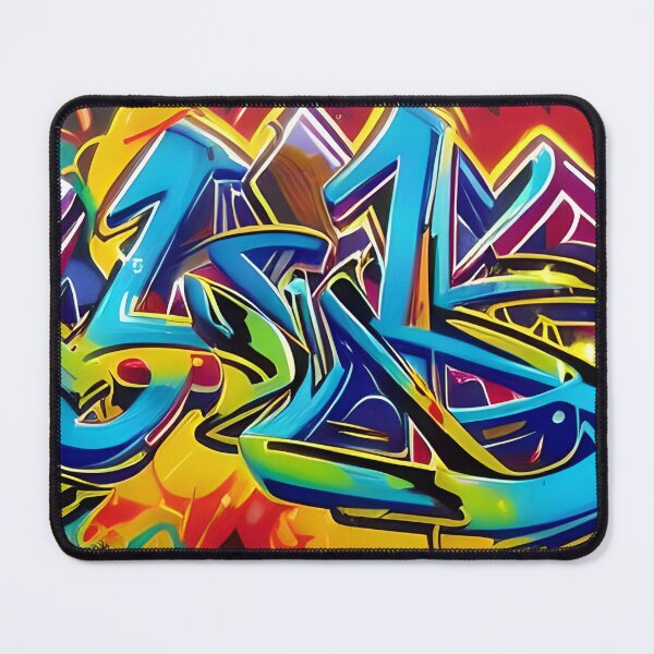 Item preview, Street Art Meets Abstract Design In Vibrant Digital Fusion | 334 designed and sold by City Graffix Design Co..
