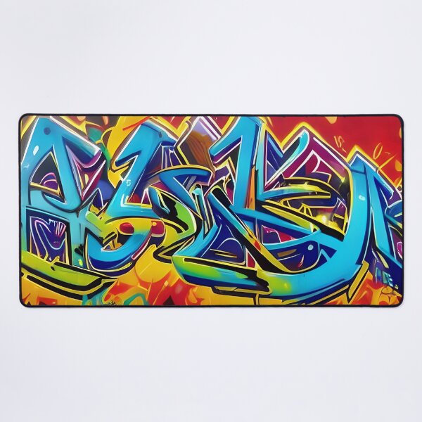 Item preview, Street Art Meets Abstract Design In Vibrant Digital Fusion | 334 designed and sold by City Graffix Design Co..