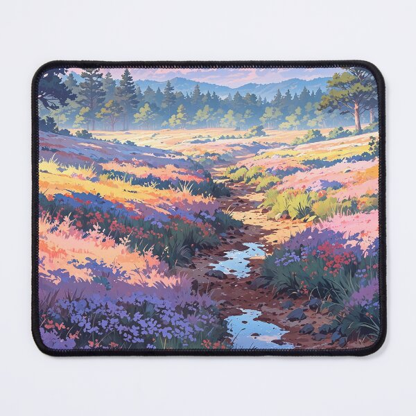 Item preview, Heather Blooms in Summer, Germany designed and sold by Worldscape Wonders.