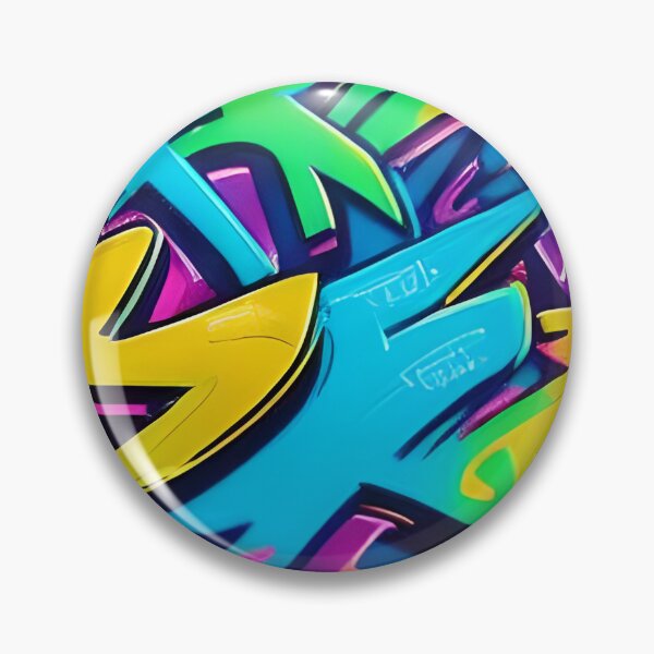 Item preview, Street Art Meets Abstract Design In Vibrant Digital Fusion | 335 designed and sold by City Graffix Design Co..
