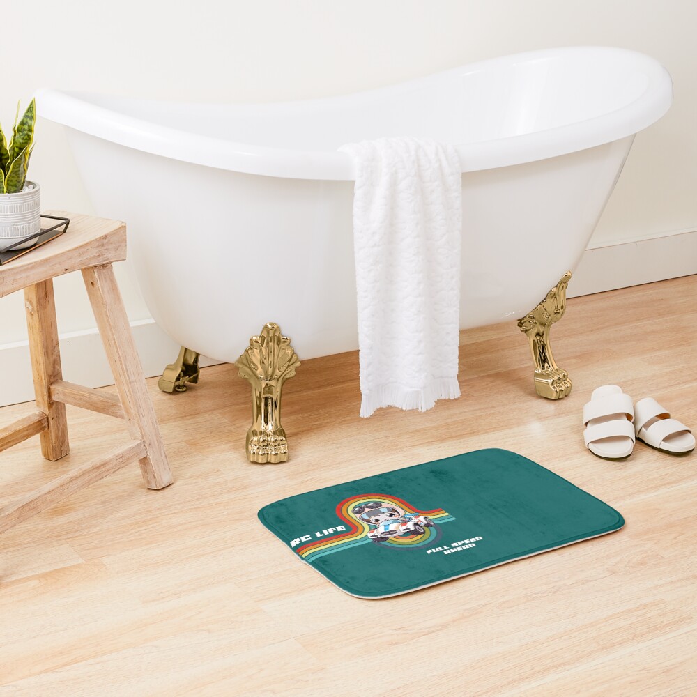 Item preview, Bath Mat designed and sold by PatulaDrawing.
