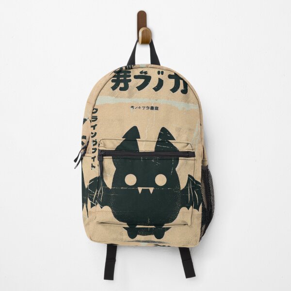 Item preview, Retro Kawaii Halloween Bat | Japanese Flying Night Art designed and sold by IAPICTURE.
