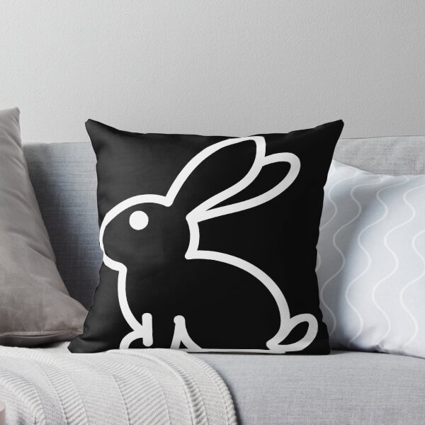 Item preview, Minimal Bunny Design – Sophisticated White Line Art Rabbit designed and sold by UniGift.