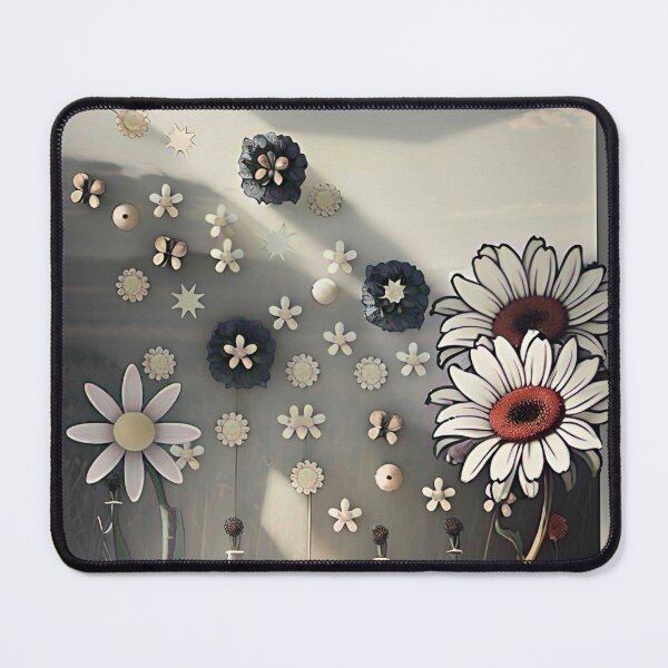 Item preview, Silver Flowers designed and sold by Zena Rowland.