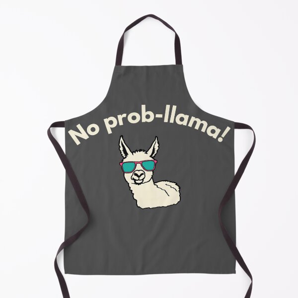 Item preview, No prob-llama! designed and sold by TeeHeeHeeStore.
