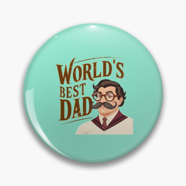 Item preview, "World's Best Dad - Retro Style T-Shirt  designed and sold by fashionsicon.