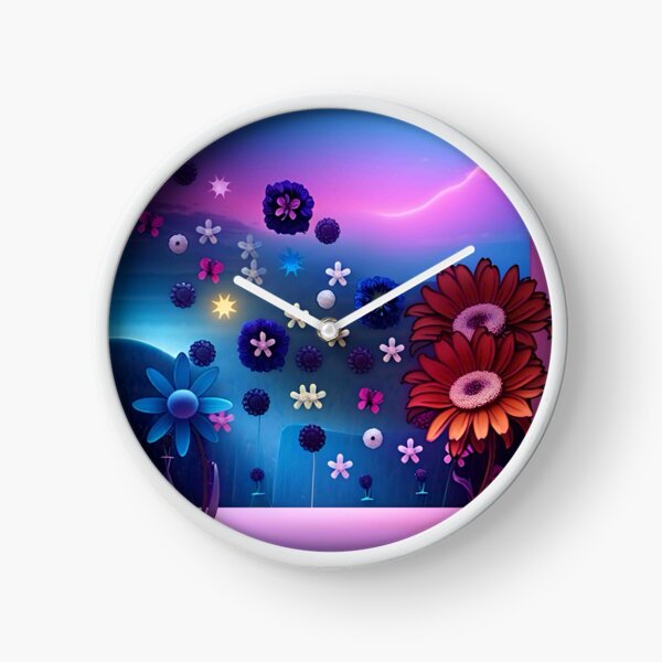 Item preview, Neon Flowers designed and sold by Zena Rowland.