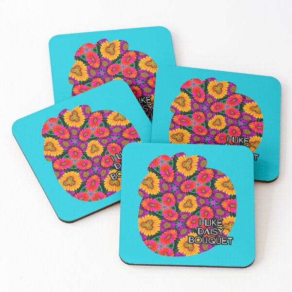 Item preview, Colorful Daisy Bouquet Pattern designed and sold by Patternflower.