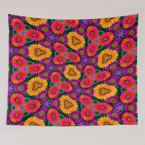 Item preview, Colorful Daisy Bouquet Pattern designed and sold by Patternflower.