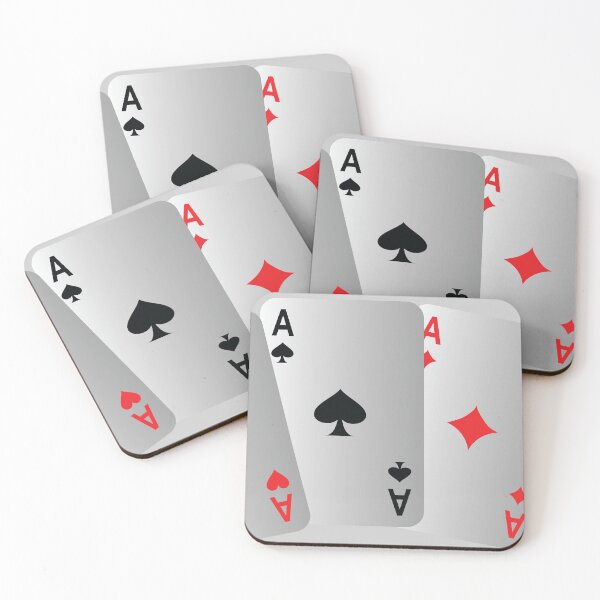 Item preview, Four Of A Kind - Aces designed and sold by RPMELO.