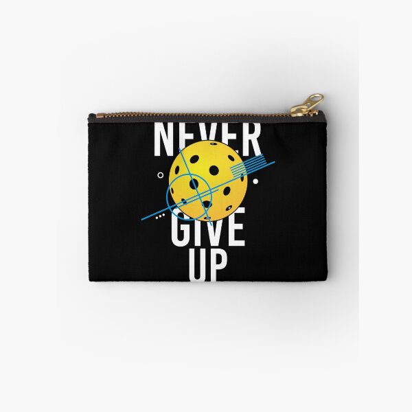 Item preview, Pickleball, never give up   designed and sold by YoshiArtDesign.
