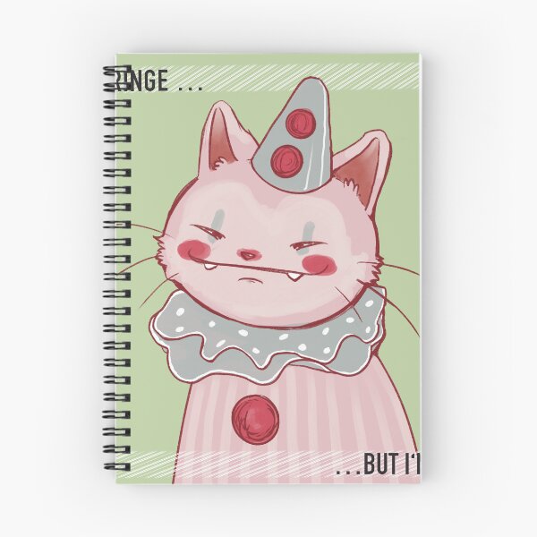 Item preview, Clown Cat Cringe designed and sold by FrauFlauschert.
