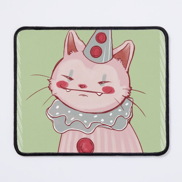 Item preview, Clown Cat Cringe designed and sold by Flohpelz.