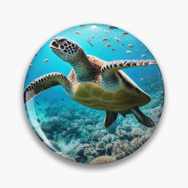 Item preview, Sea Turtle Swimming in Coral Reef Underwater Ocean Marine Life Nature Design Phone Case for iPhone & Samsung designed and sold by thekop123shop.