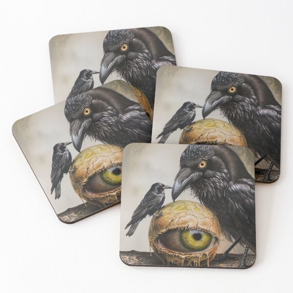 Item preview, Gothic Raven Skull Eyes 3 designed and sold by Gypsykiss.