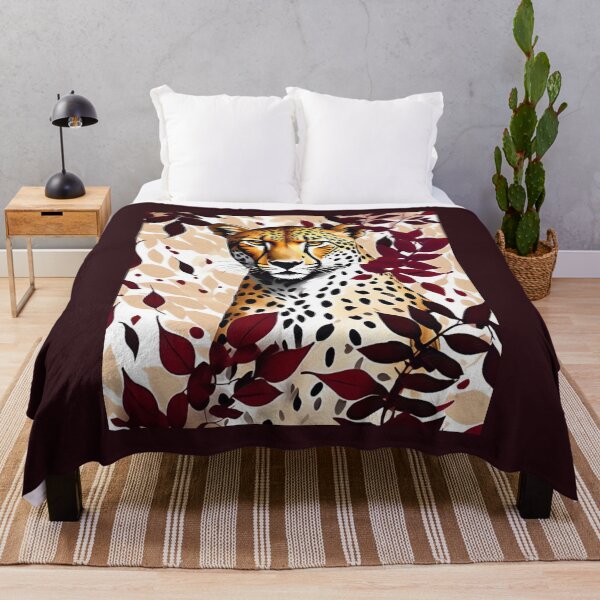 Item preview, Burgundy Cheetah designed and sold by lifeinspired4u.