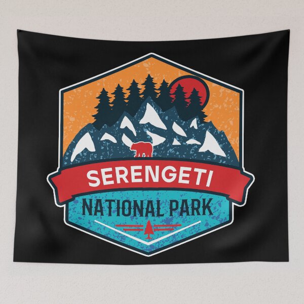 Item preview, Serengeti National Park designed and sold by Nature-Book.