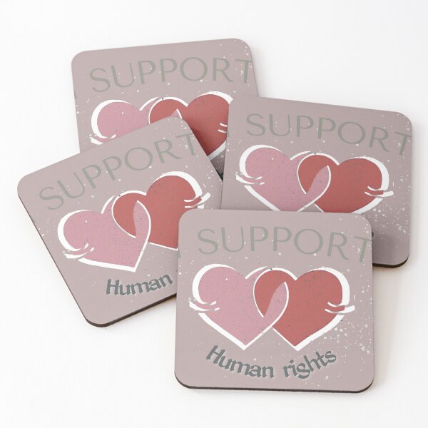 Item preview, I support human rights  designed and sold by Humanity brush .