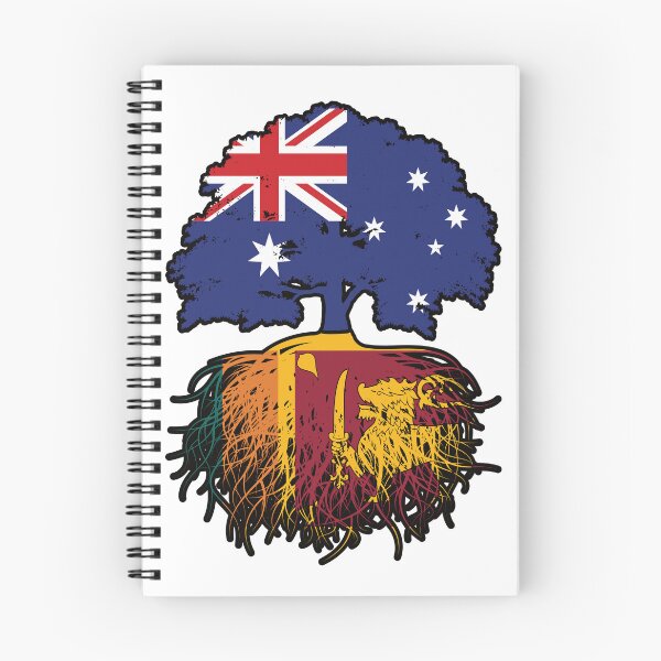 Item preview, Sri Lanka Sri Lankan Australian Australia Tree Roots Flag designed and sold by FlagX.