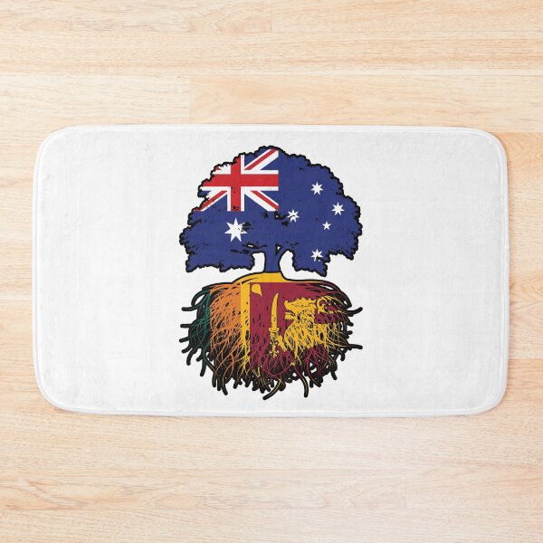 Item preview, Sri Lanka Sri Lankan Australian Australia Tree Roots Flag designed and sold by FlagX.