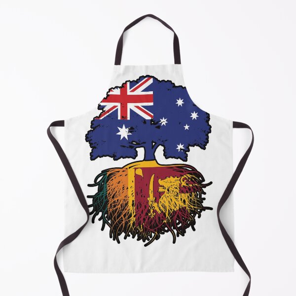 Item preview, Sri Lanka Sri Lankan Australian Australia Tree Roots Flag designed and sold by FlagX.