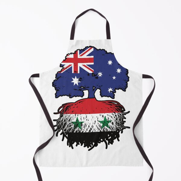 Item preview, Syria Syrian Australian Australia Tree Roots Flag designed and sold by FlagX.