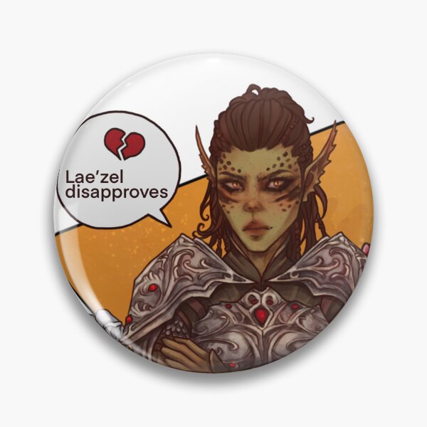 Item preview, Lae'zel disapproves designed and sold by keyvei.