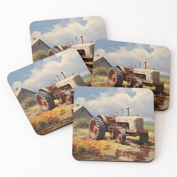 Item preview, Farmhouse - Tractor designed and sold by KootenayDesigns.