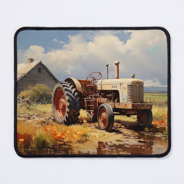 Item preview, Farmhouse - Tractor designed and sold by KootenayDesigns.
