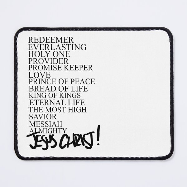 Item preview, The many names of Jesus designed and sold by H4ppyFace2Trace.